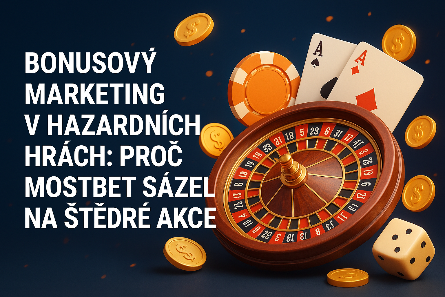 Bonusový marketing v hazardních hrách s Mostbet